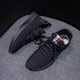 thumbnail image 1 of Zapatillas de deporte amarillas para mujer, zapatos de malla transpirable de verano para mujer, zapatos vulcanizados de moda informales para mujer en negro y rojo 202136 Gao Jinjia LED, 1 of 2