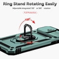thumbnail image 3 of Estuche GANGXUN para iPhone X/Xs, soporte giratorio 360°, estilo mecánico y magnético, 3 of 5