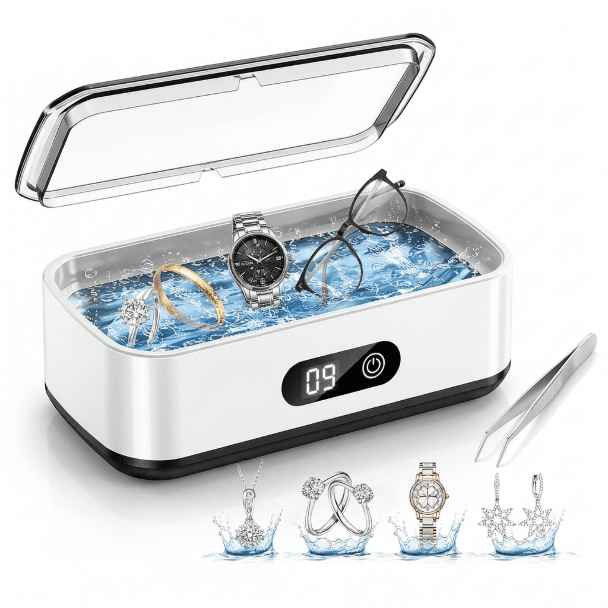 Connoisseurs LaSonic SafeWave Sonic Jewelry Cleaner Machine with