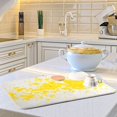 thumbnail image 4 of Iauyy Dish Drying Mat for Kitchen Counter, Super Absorbent & Hanging 16x18 / 18x24 Inch (S/M) Yellow Pigment, 4 of 8