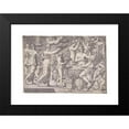 thumbnail image 2 of Léon Davent 18x13 Black Modern Framed Museum Art Print Titled - Venus and Mars Served by Cupid and the Three Graces (C. 1547), 2 of 5