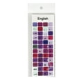 thumbnail image 1 of Juego de pegatinas para teclado con temática de macarrones, decoración del alfabeto inglés, botones coloridos para computadoras de escritorio y portátiles, material de PVC de alta calidad., 1 of 5