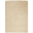 thumbnail image 2 of Nourison Malibu Shag 5'3" x 7'3" Cream Plush Indoor Rug, 2 of 7