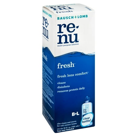 Bausch & Lomb Re-Nu Comfort Solution fraîche Objectif multi-usage, 12,0 FL OZ