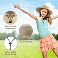 thumbnail image 3 of Tirrinia Sun Bucket Hat with Wide Brim,UPF 50+ Protection,Foldable for Fishing Hiking,Hunting, Golf Summer Hat Unisex, 3 of 7