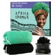 thumbnail image 1 of Esponja de ducha RelaxScene, red exfoliante africana, negra, 2 unidades, 1 of 6