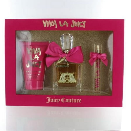 VIVA LA JUICY WOMEN 3 PIECE GIFT SET - 3.4 OZ EAU DE PARFUM SPRAY by JUICY COUTURE