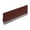 Red-brown, variant on Household Door Bottom Sealing Strip Self- Sound Insulation Seam Protector Bathroom Cockroach Sticker Stopper 1 Meter, 3 cm, White