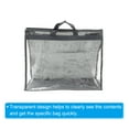thumbnail image 3 of Unique Bargains Clear Purse Storage Organizer Dustproof Cover Gray XXL, 3 of 5