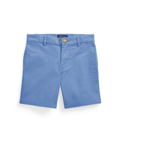 Polo Ralph Lauren Toddler and Little Boys Straight Fit Flex Abrasion Twill Shorts - Nimes Blue