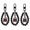 C, variant on 1 Pc Halloween Decorations Red Gem Spider Bead Charm, Black Teardrop Bag Clip Accessory for Tote & Keys, 3.94" x 1.57" A
