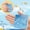 BlueB, variant on Ice Block Squeeze Toys for Stress Relief, Soft Elastic Bouncy Balls, Cool Touch Summer Sensory Fidget Toy for Adults Kids Home Office