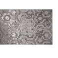 thumbnail image 3 of HomeRoots 511486 9 x 12 ft. Gray Taupe & Silver Abstract Rectangle Area Rug, 3 of 5
