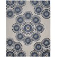 thumbnail image 2 of Safavieh Cottage Cenric Geometric Indoor/Outdoor Area Rug, Cream/Navy, 8' x 10', 2 of 6