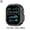 Black/Titanium, variant on Zinc Alloy Protective Case For Apple Watch Ultra 1 2 49mm And Series 10 46mm In Black And Titanium