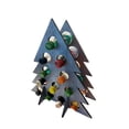 thumbnail image 1 of Stylish Tree Design Wooden Bottle Storage Rack Circular Hollow Display For Collector Home, 1 of 5