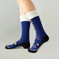 thumbnail image 2 of CYSFASHION Socks for Women Fall Fashion Must Haves Animal Socks Lightweight Cotton Casual Womens Socks Blue, 2 of 4