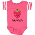 thumbnail image 3 of Inktastic Cute Strawberry Strawbaby Boys or Girls Baby Bodysuit, 3 of 5