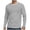 Black B, variant on Men's Long Sleeve T-Shirts Fashion Strip Printed Crew Neck Tee Shirts Casual Workout Gym Tees Purple M