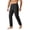 Black, variant on Mens Sweatpants Elastic Waist Workout Jogger Slim Casual Drawstring Athletic Pants with Zipper Pockets