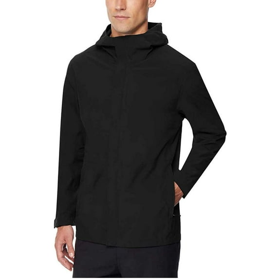 32 Degrees Cool Black XX-Large Men Waterproof Rain Jacket