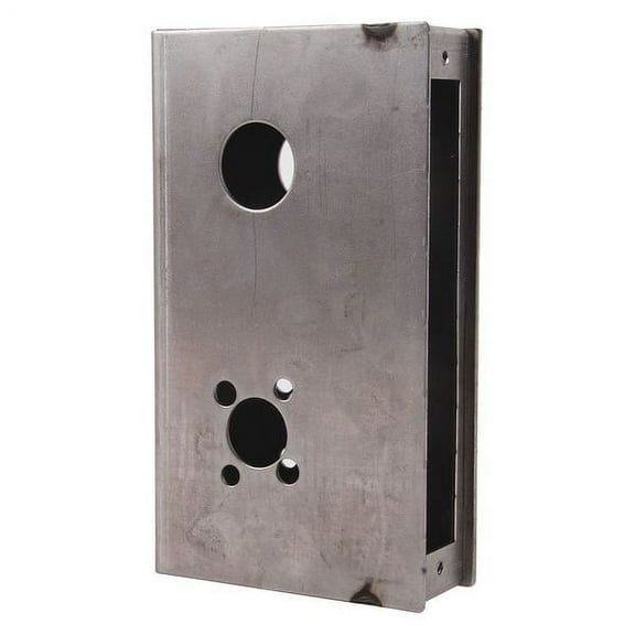 Keedex Weldable Gate Box,Silver,2-3/8" W K-BXMOR1