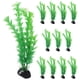 thumbnail image 1 of KAKOWELY 12 plantas artificiales de plástico para acuario, paisajismo, pecera, decoración., 1 of 4