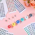 thumbnail image 5 of Mabor 16 Sheets Round Clear Number Stickers 1-200 - Sparkling Self Adhesive Labels for Organizing Storage Bins & Boxes, 5 of 5
