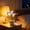 White, variant on Artificial Calla Lily LED Night Lamp with White Vase,Simulation Flower Bedside Table Lamp for Bedroom,Living Room,Home Desktop Decor