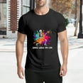 thumbnail image 4 of Black T Shirts for Men, Skeleton, Dance, Dance While You Can Graphic 2 Mens Graphic Tees, 25061566,3XL, 4 of 8