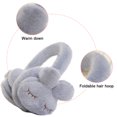 thumbnail image 3 of Cache-oreilles en Peluche Cache-Oreilles Moelleux pour Femmes Cache-Oreilles Pliables en Peluche Enfants Cache-Oreilles d'Hiver Filles Garçons Réchauffe-Oreilles pour Temps Froid, 3 of 5