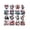 A, variant on POLISE Spaces Patriotic 250th Anniversary USA Wooden Ornaments 9 Pcs American Flag Hanging Decor For 4th Of July Home And Yard Decoration