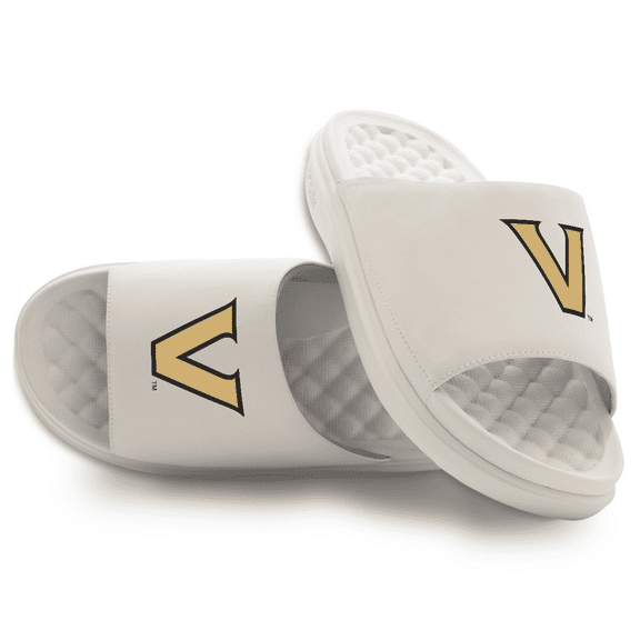 Unisex ISlide Cream Vanderbilt Commodores Primary Motive Slide Sandals