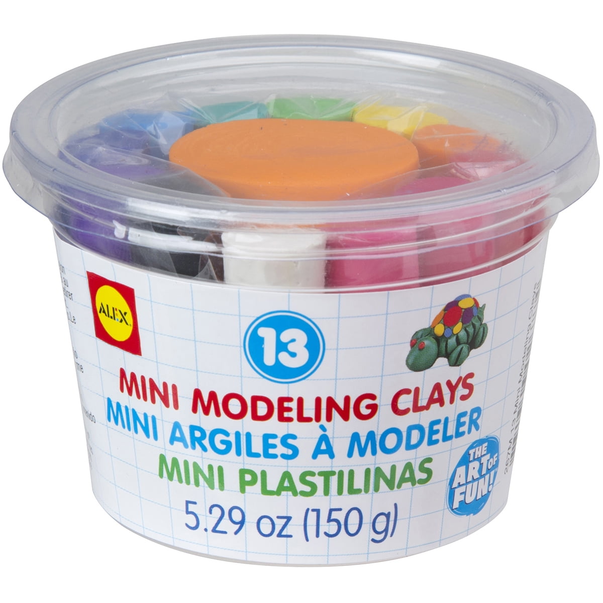 Mini Modeling Clay .4oz 13/PkgAssorted Colors Walmart Canada