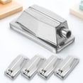 thumbnail image 1 of BESTYASH 5Set Drum Accessories Percussion Instrument Metal Silver for Professional Drummers Performance, 1 of 5