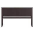 thumbnail image 6 of AFI Madison King Solid Wood Panel Headboard, Espresso, 6 of 7