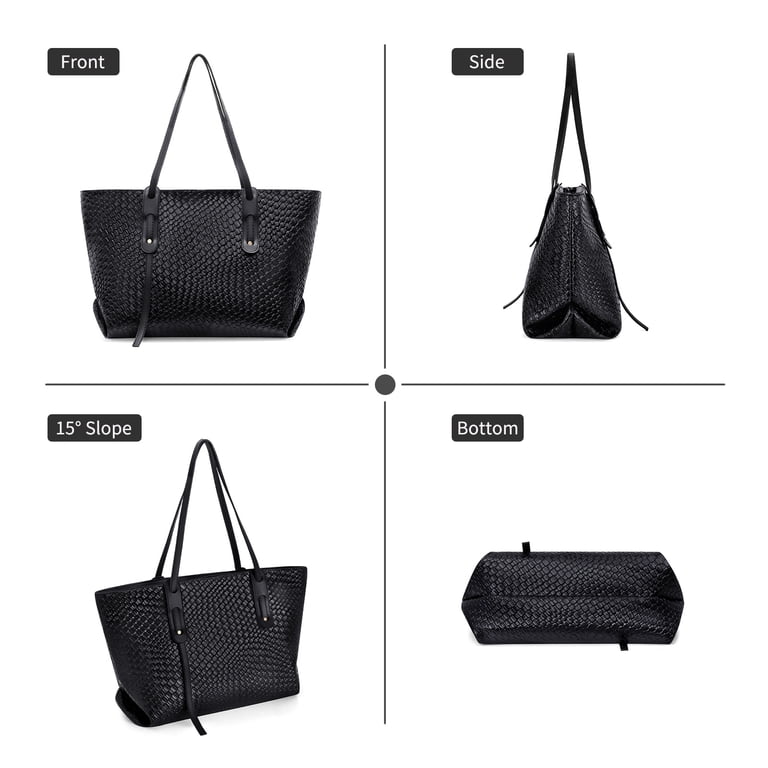 Kalunma Large Women's Hobo Tote, Waterproof Vegan Leather photo 4