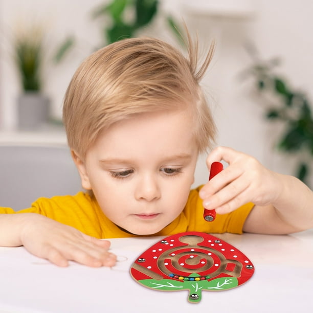 Herrnalise Toy for Girls Kids Maze Toys Kids Wooden Game Toy