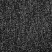 Meridian Furniture Gramercy Black Linen Textured Fabric Stool
