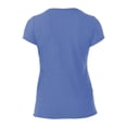 thumbnail image 3 of Playera Fruit Of The Loom para Mujer, Cuello Redondo Lisa Azul Talla  M, 3 of 4