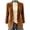 B-Brown, variant on Women's Corduroy Blazers Dressy Fall Winter Clothes Notched Lapel Button Front Suit Jackets with Patch Pockets for Business Office C-Brown