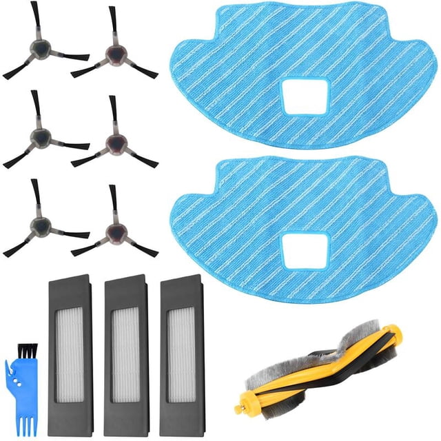 Repuestos para aspiradora Deebot OZMO 930 - Kit de filtro y cepillo de fregona - Paquete de 13 piezas