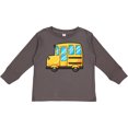 thumbnail image 3 of Inktastic Cute School Bus Boys or Girls Long Sleeve Toddler T-Shirt, 3 of 5
