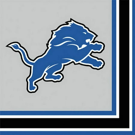 Partypro Detroit Lions Lunch Napkin
