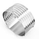 thumbnail image 1 of Torta de acero inoxidable Slicer Cheesecake Anillo Levelador de corte Moldes de corte Pastelería Herramientas Herramientas Panadería Accesorios de cocina 6-12 pulgadas Eigraketly HA009725-02B, 1 of 6