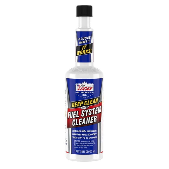 Lucas Oil 10512 Deep Clean Fuel System Cleaner - 16 Ounce