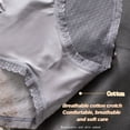 thumbnail image 3 of Women's underwear ice silk seamless cotton antibacterial crotch lace four seasons thin, 3 of 5