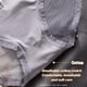 thumbnail image 3 of Ropa interior de mujer de seda de hielo sin costuras de algodón antibacteriano con encaje en la entrepierna para las cuatro estaciones fina, 3 of 5