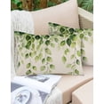 thumbnail image 6 of Spring Vines Leaves Throw Pillow Cover 16 x 24 Inch Decorative Pillow Cover Retro Rustic Green Botanical Plants Lumbar Pillowcase Seasonal Rectangle Cushion Case for Couch Sofa Bed Living Room, 6 of 7