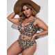 thumbnail image 3 of Bikini sexy TUNC con estampado de leopardo talla grande XXL Sencillez, 3 of 5